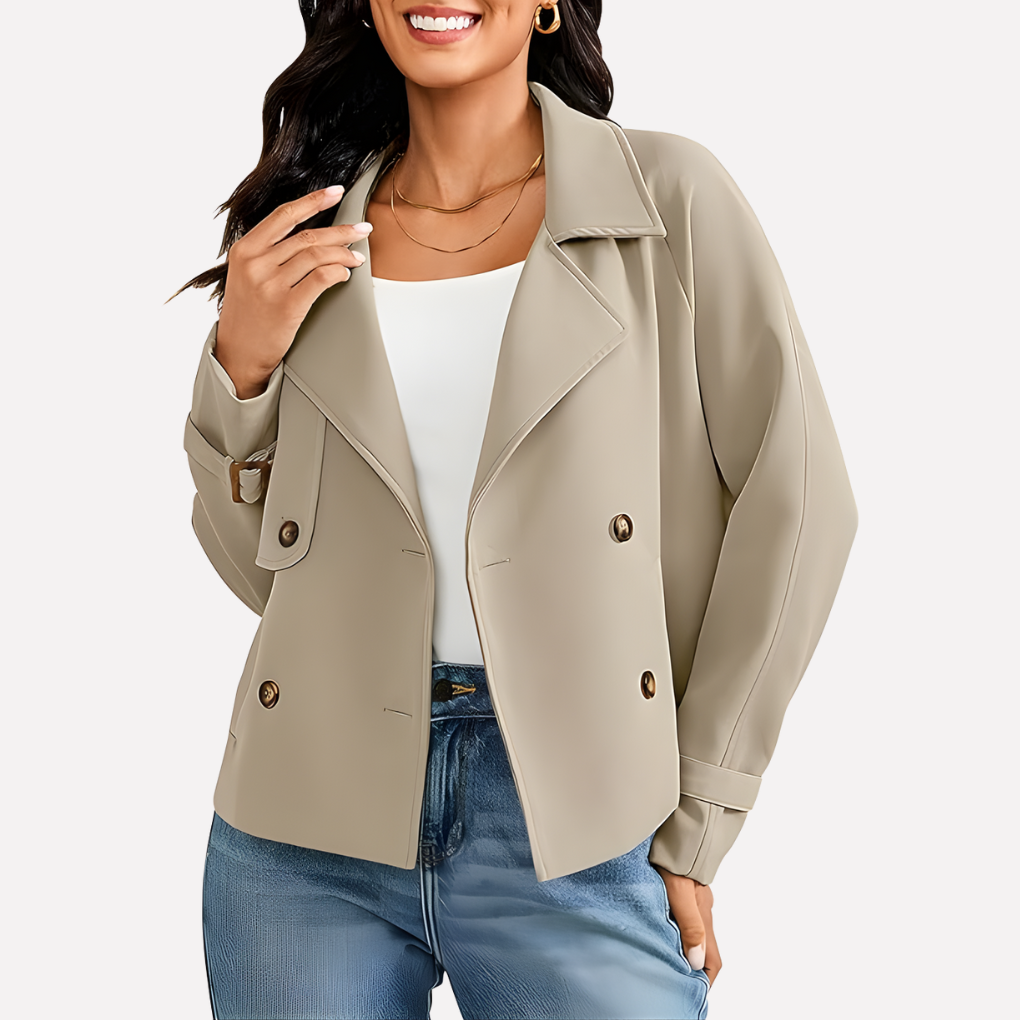 Stylish women's blazer jacket, perfect for professional wear, business meetings, or elevated casual fashion.