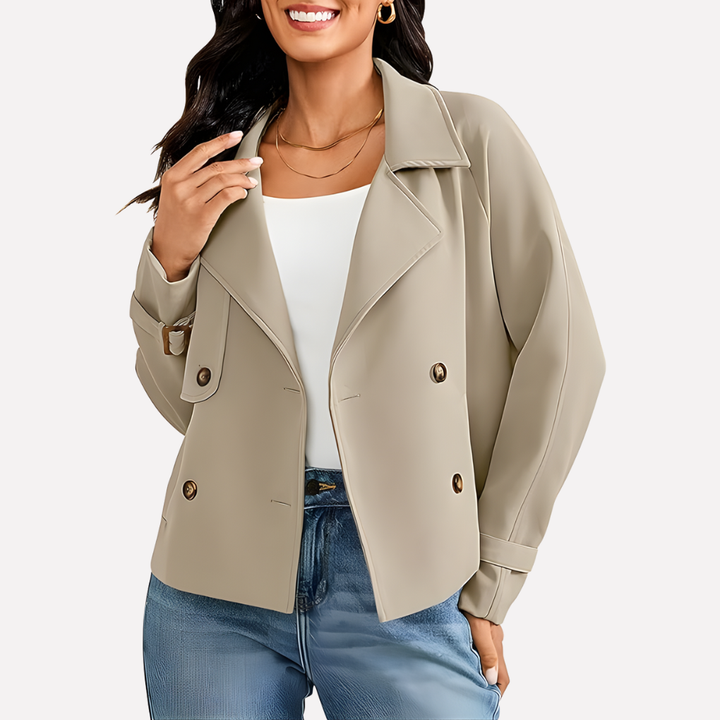 Stylish women's blazer jacket, perfect for professional wear, business meetings, or elevated casual fashion.