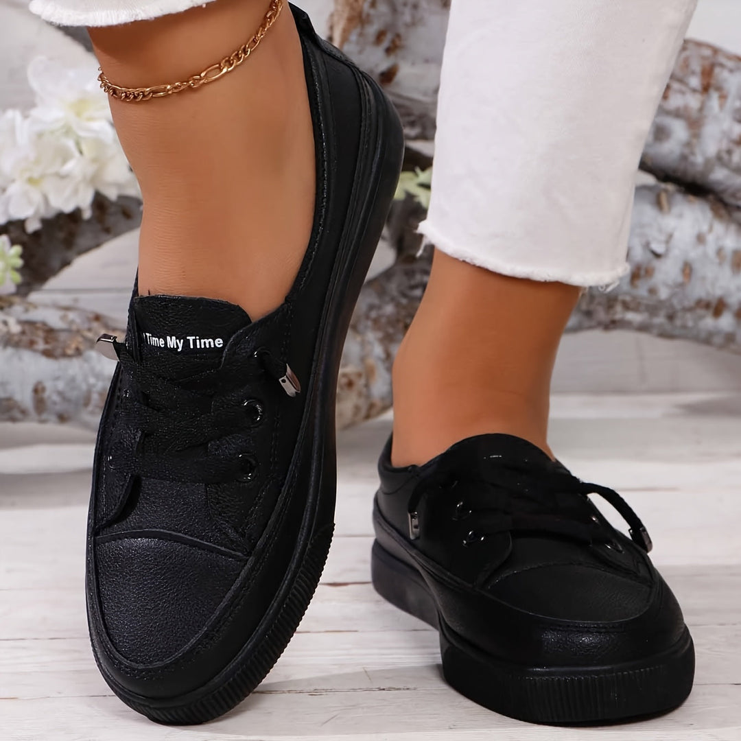 Elegant classic women's orthopedic shoes with laces, providing superior comfort and support for all-day wear.