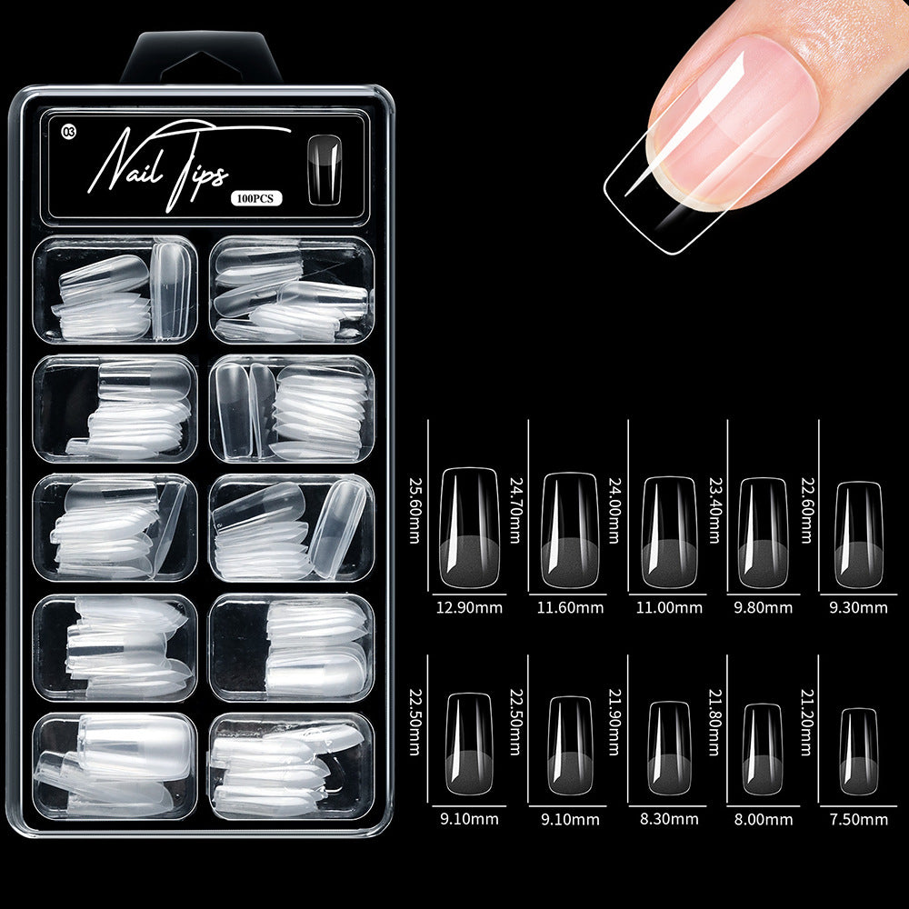 Easy-to-use professional nail extension tips for women's DIY manicures & salon-quality nail art.