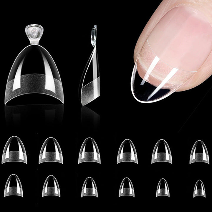 High-quality false nail tips for salon and home use. Perfect for professional nail art & extensions.