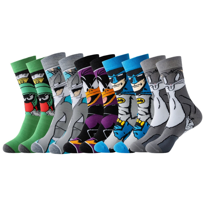 Gift set of unisex character socks, offering fun designs and cozy comfort for everyday wear.