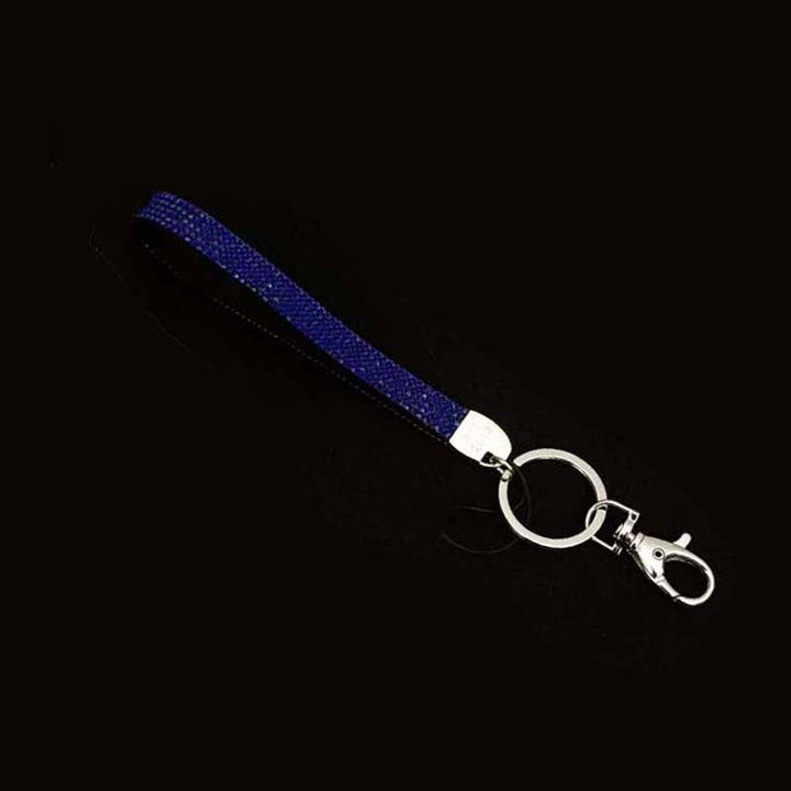 Dazzling rhinestone accessory for keys, also a stunning crystal bag charm for fashion.