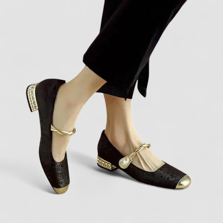 Comfortable women's orthopaedic Mary Jane shoes, perfect for all-day wear & classic elegance.
