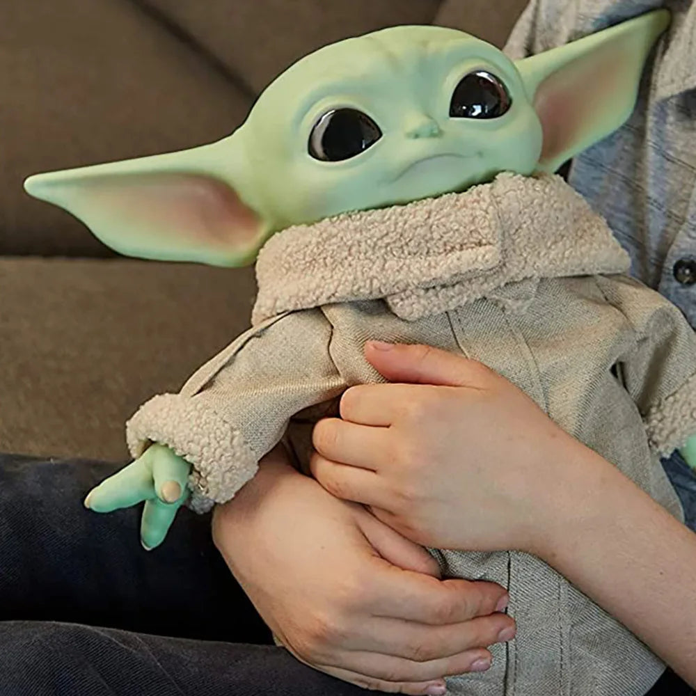 Star Wars Grogu action figure for kids. Authentic Baby Yoda collectible toy, ideal for imaginative play & display.
