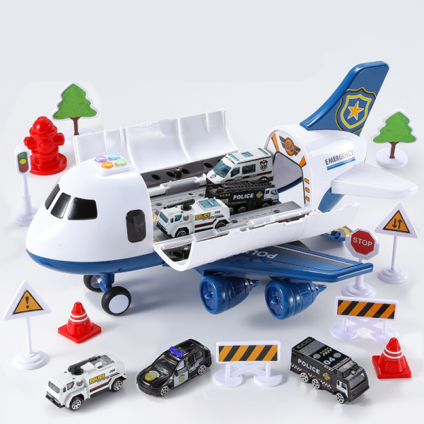 Adventure plane playset in packaging, a fun & educational children's toy for creative exploration.