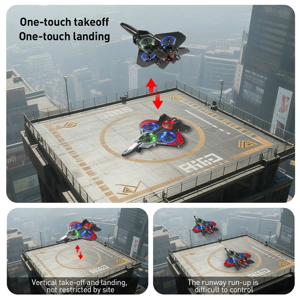 Children's toy drone: a bright LED foam drone, crash-resistant and easy to control, perfect for beginner flyers.