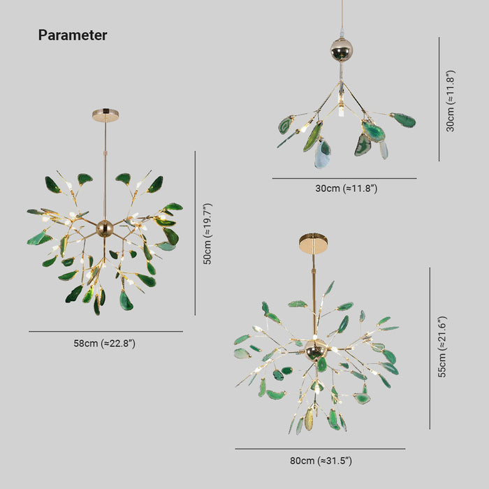 Abstract colorful LED ceiling fixture, bringing modern light and artistic decor to a bedroom.