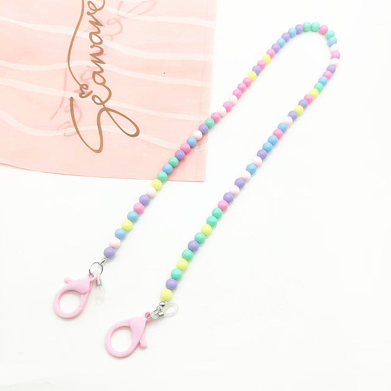 Durable, colorful unisex glasses chain. Secure and fashionable eyewear strap. Perfect for all ages.