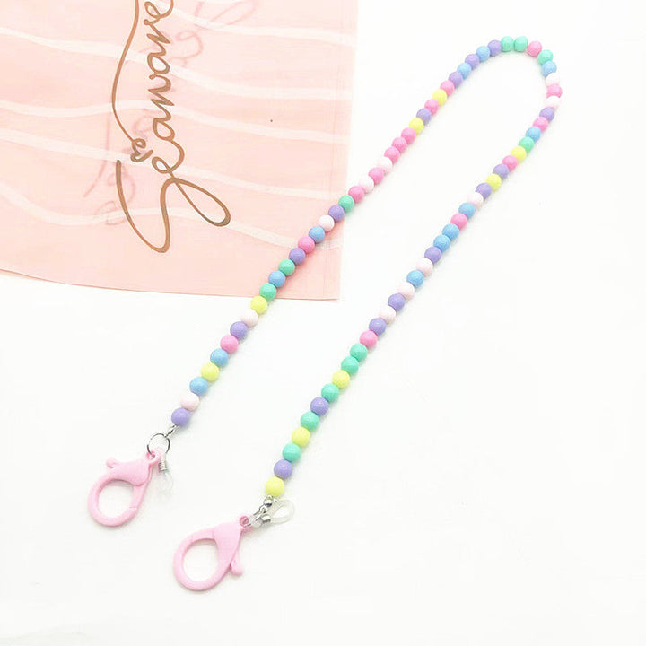 Durable, colorful unisex glasses chain. Secure and fashionable eyewear strap. Perfect for all ages.