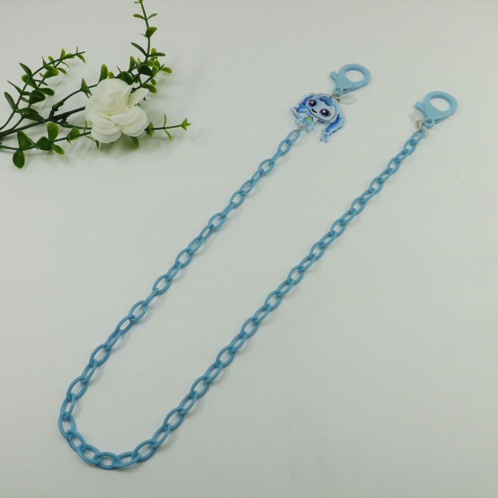 Keep your glasses secure with this colorful 23-inch unisex strap. Durable eyeglass holder for active wear.