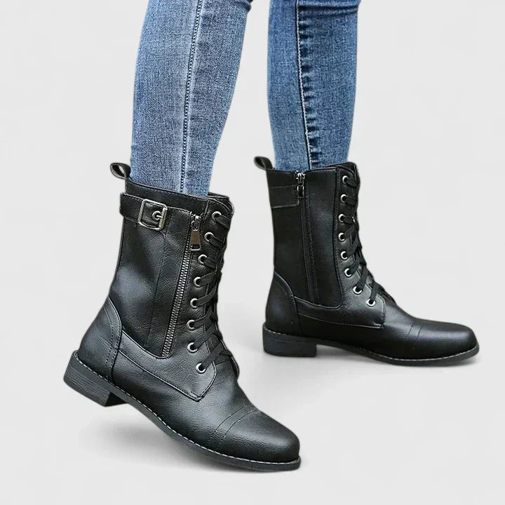 Comfortable women's orthopedic boots with arch support. Perfect for walking, casual wear, and all-day support.
