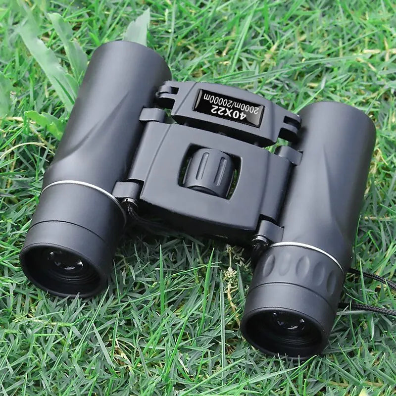 High-power 40x compact binoculars for clear views. Perfect portable optics for birdwatching & travel.
