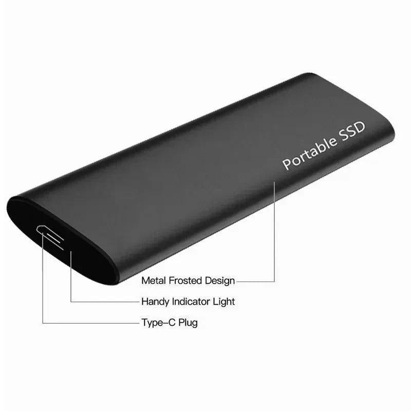 Essential 64GB portable USB-C external drive for reliable data storage, file backup, and tech use.
