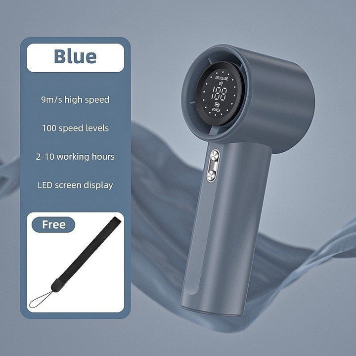 Versatile rechargeable cordless hair dryer, great for travel & daily styling. Digital display included.