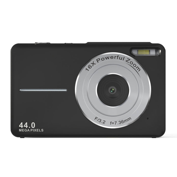 Compact 44MP digital camera for teens, smaller than a phone, for portable 1080P video & photos.