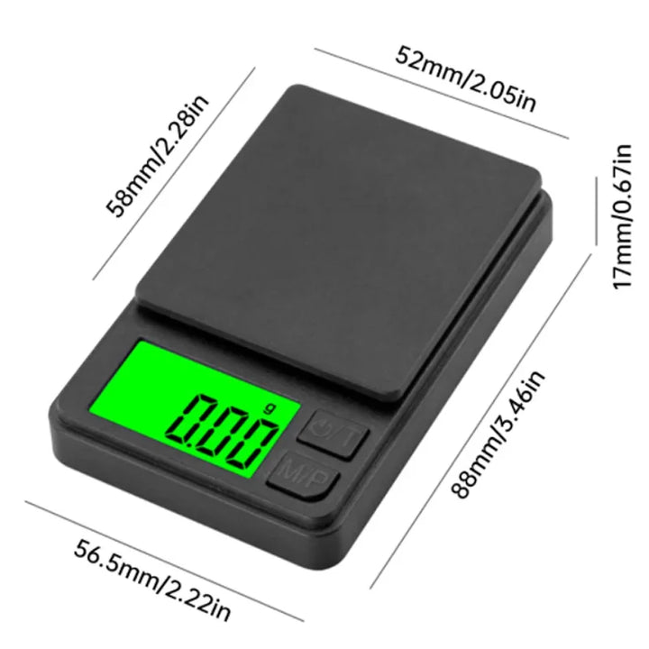 Durable travel digital scale, compact and accurate for on-the-go gram & ounce measurements. Perfect for luggage & food.