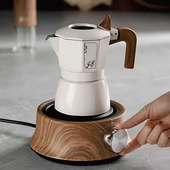 Mini electric hot plate, perfect for small kitchens, dorms, or RVs. Portable & efficient.