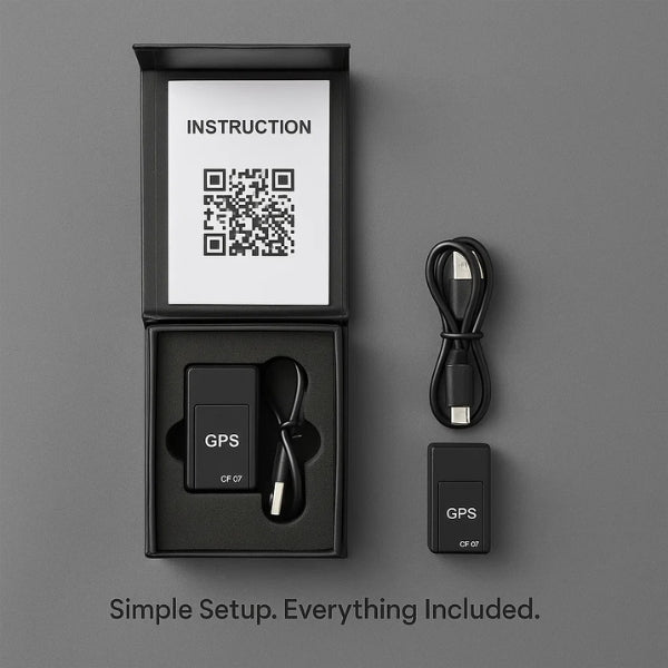 Compact GPS tracker for bikes, attaches magnetically, offers robust anti-theft.
