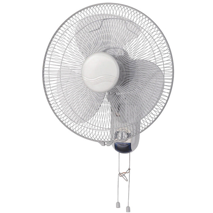Modern white personal fan, perfect for desks, offices, or bedside tables, for immediate relief.