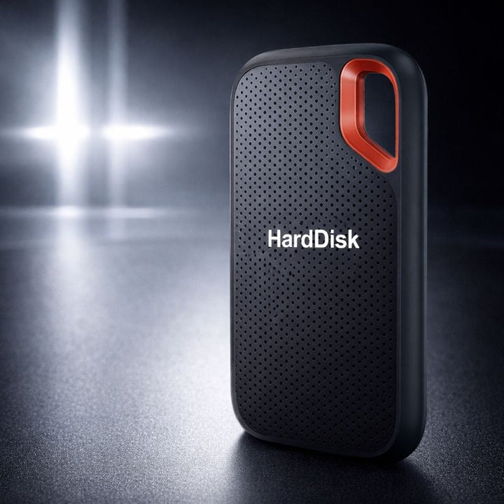 Universal solid-state portable drive, plug-and-play digital memory for rapid data storage.