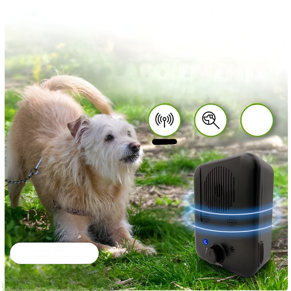 Handheld ultrasonic bark control device ensures quiet pet training, curbing dog barking effectively and safely.