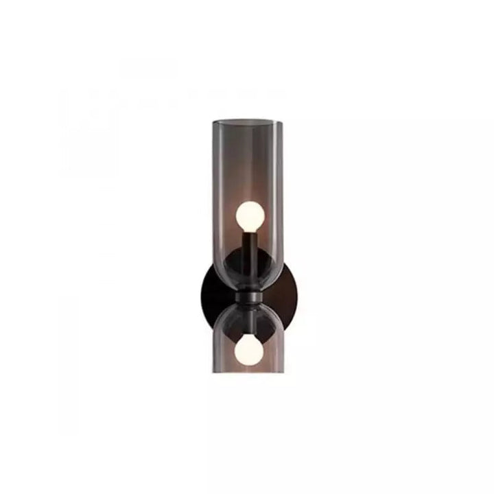 Premium contemporary glass twin wall sconce, a durable modern lighting choice for stylish interior design.