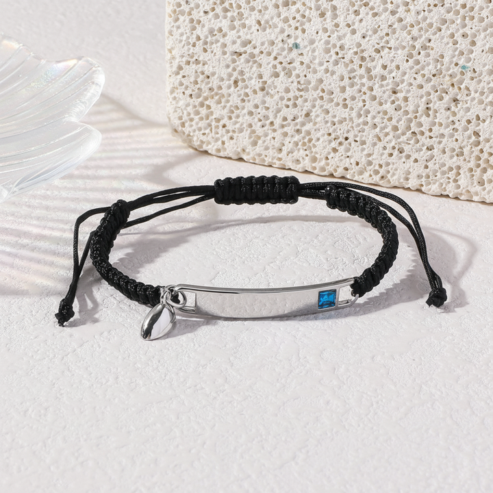 Personalized magnetic heart bracelets for couples, a unique custom gift for anniversaries or special relationship moments.