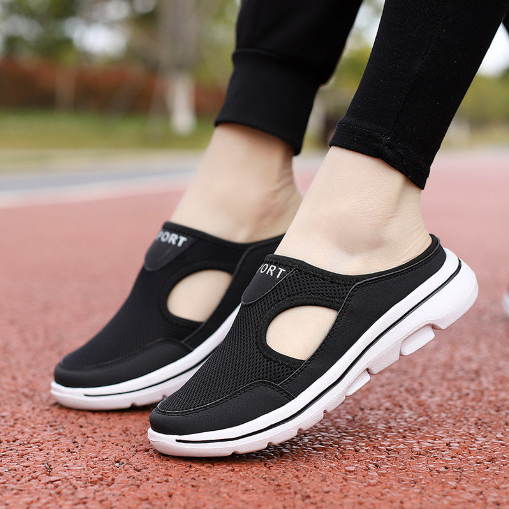 Cozy unisex slip-on orthopedic house slippers providing excellent arch support for all-day foot comfort indoors.