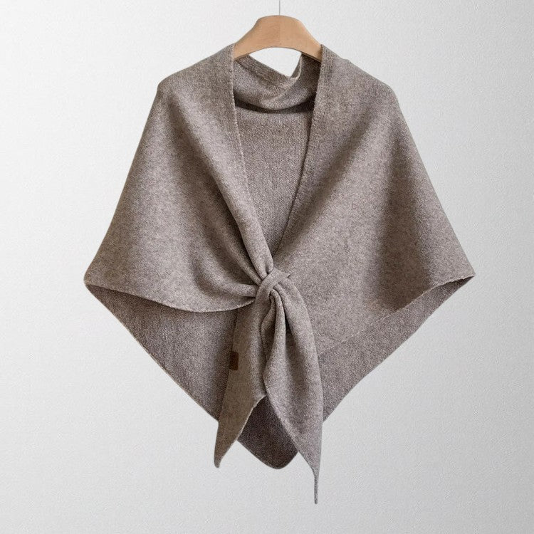 Elegant women's oversized scarf, a luxurious soft wrap perfect for cozy autumn and winter outfits.