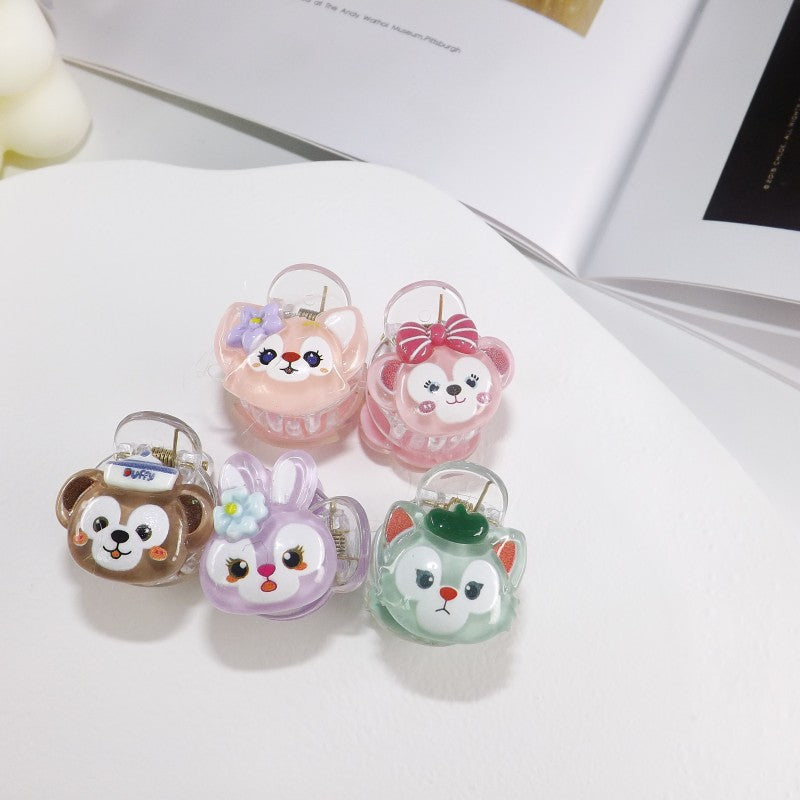 Cute feline hair clip, a must-have hair charm for women's style. Playful and adorable accessory.