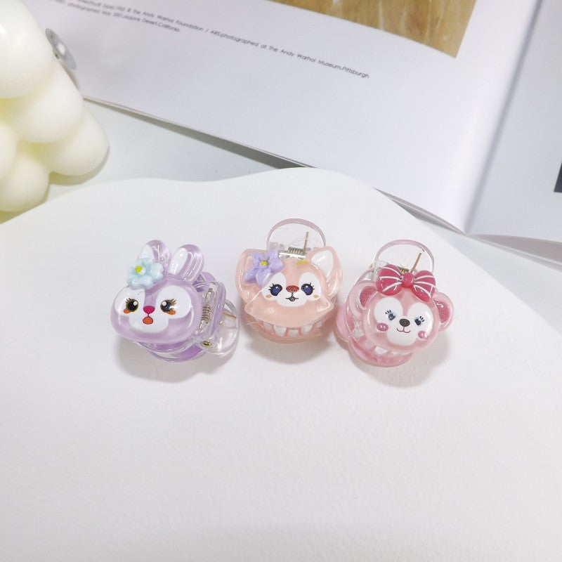 Adorable cat-themed hair accessory for women's playful fashion. Cute and charming hair clip.