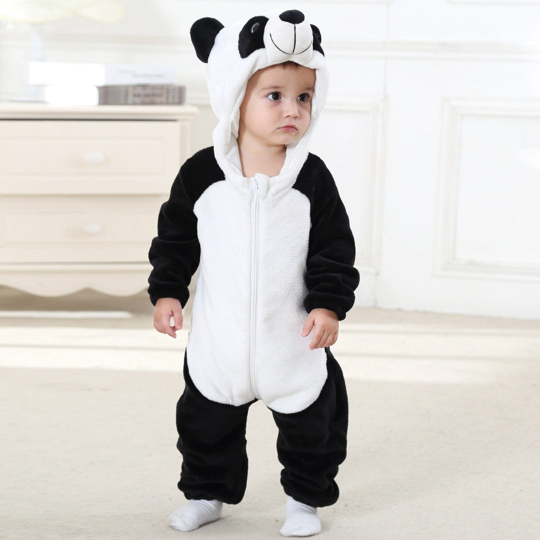 Moo-tiful cow animal pajama sleepsuit for children. Soft kids sleepwear, ideal for cozy nights & playful loungewear.