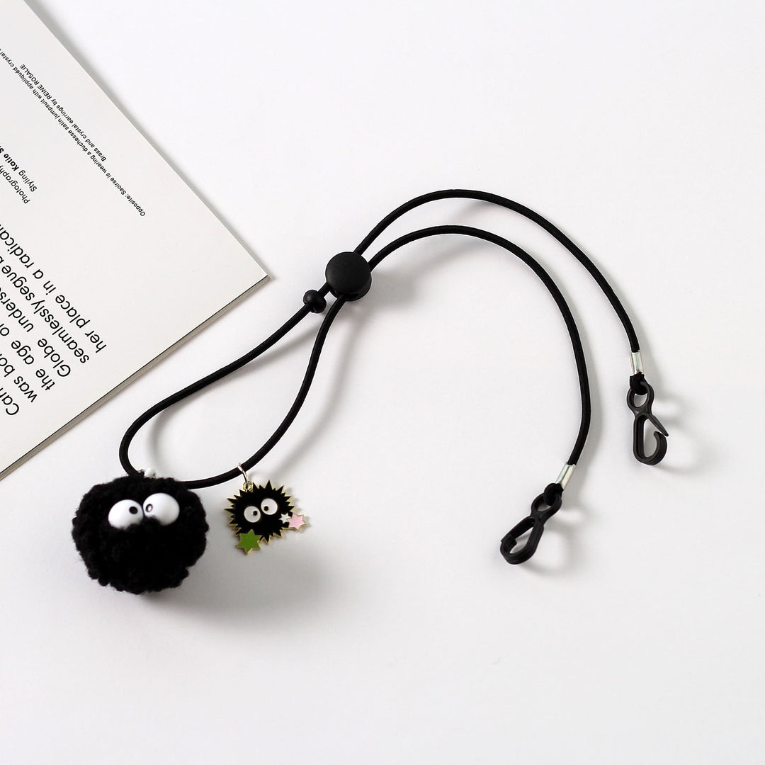 Soft fabric cute character keychain & bag charm, perfect playful accessory for keys, bags. Unisex.