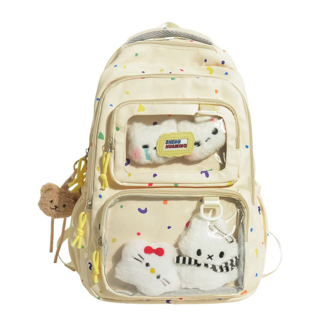 Cute kids' plush character backpack, perfect for toddlers & preschoolers. Fun school bag.