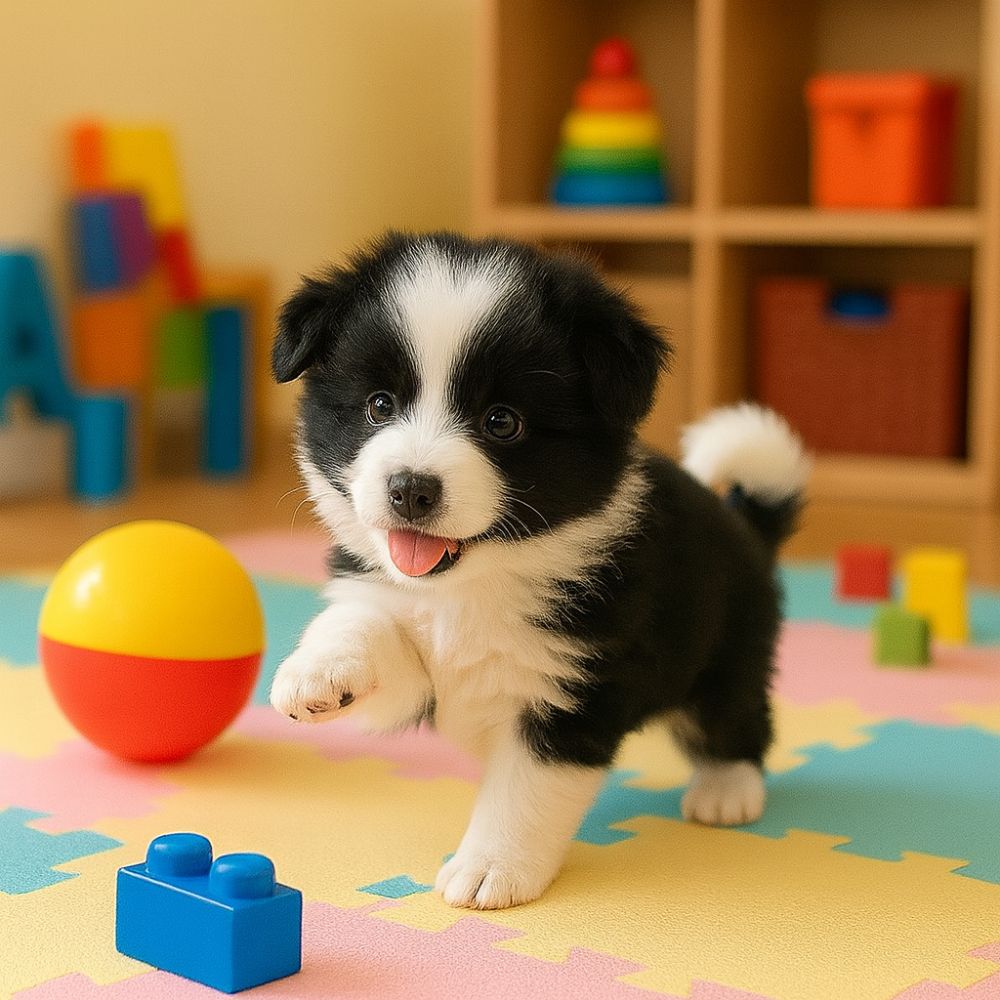 Soft plush interactive toy dog that walks, barks & encourages imaginative play for kids.