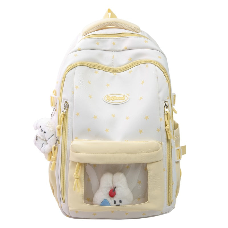 Durable kids' animal school bag, ideal for children's playtime or travel. Lightweight with comfortable, adjustable straps.