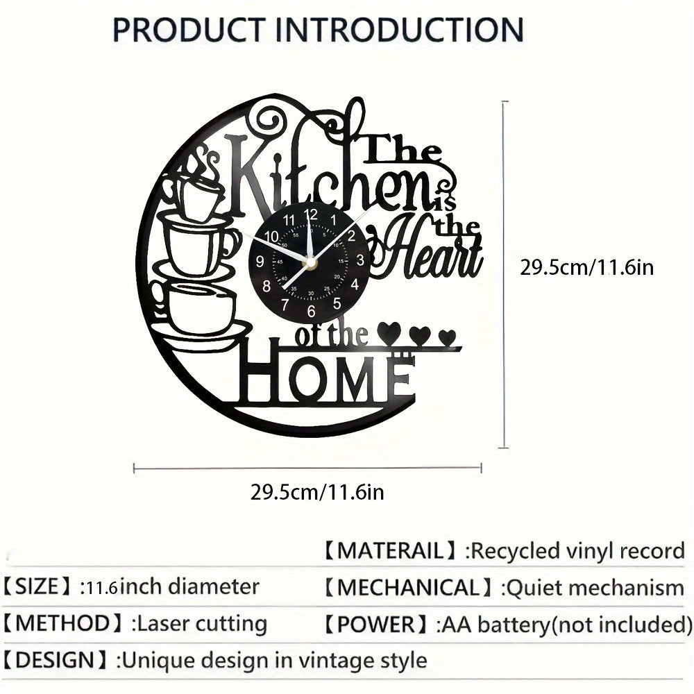 Thoughtful housewarming gift: a cozy LED Kitchen Wall Clock that brings warmth and style to any home.