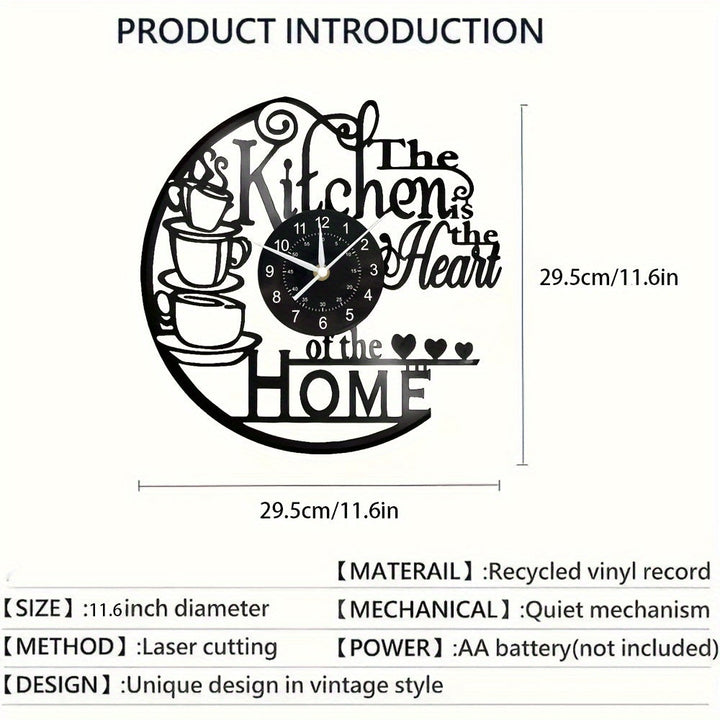 Thoughtful housewarming gift: a cozy LED Kitchen Wall Clock that brings warmth and style to any home.
