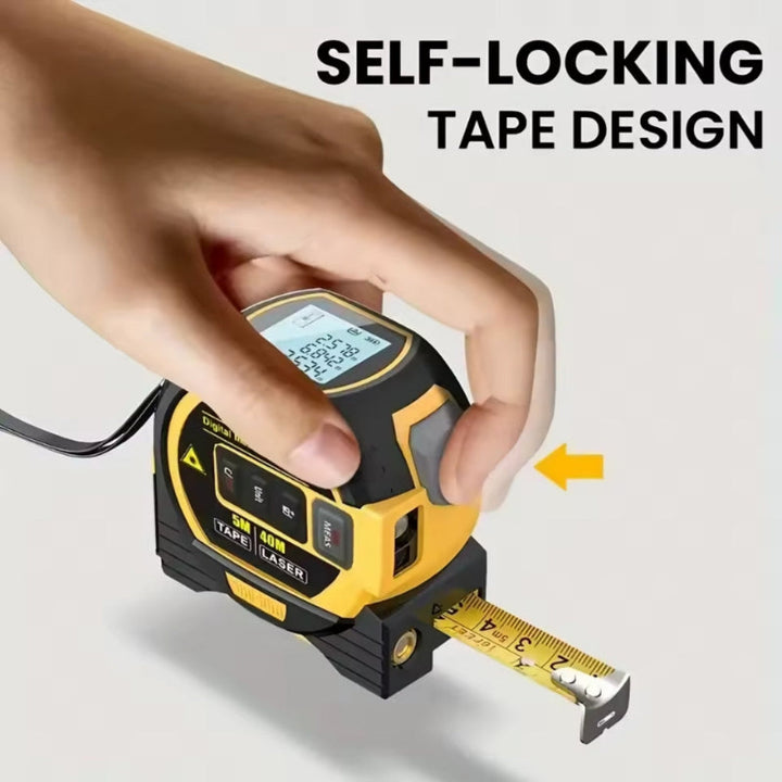 Multi-functional laser distance meter for construction, offering digital measurement & accuracy.