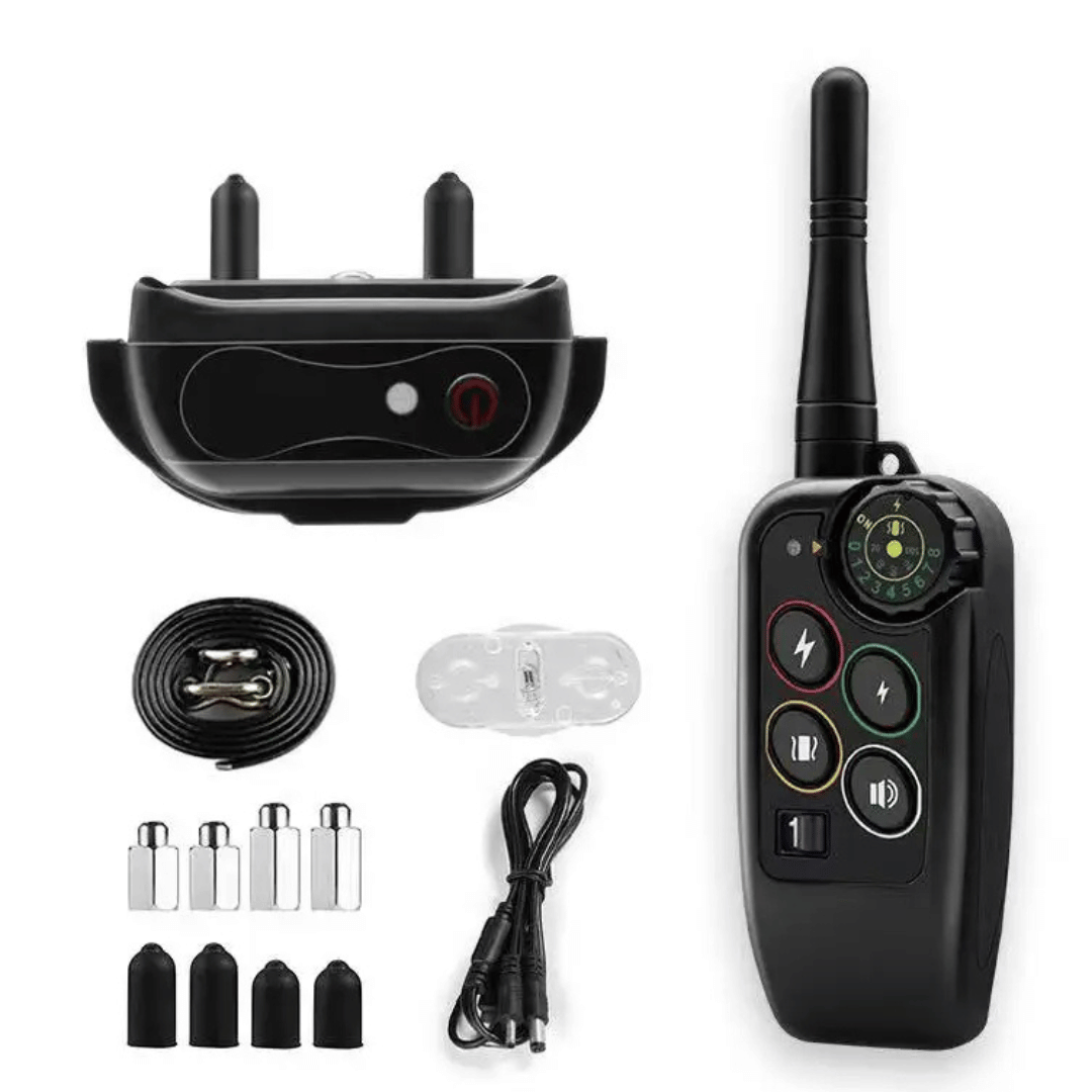 Train your dog effectively using this long-range 1000m waterproof remote e-collar for behavior training.