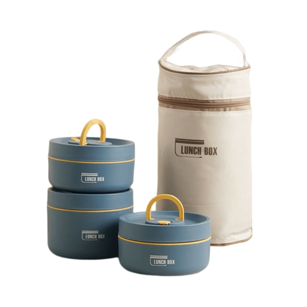 Secure thermal food jar for daily work lunches, featuring a leak-proof design.