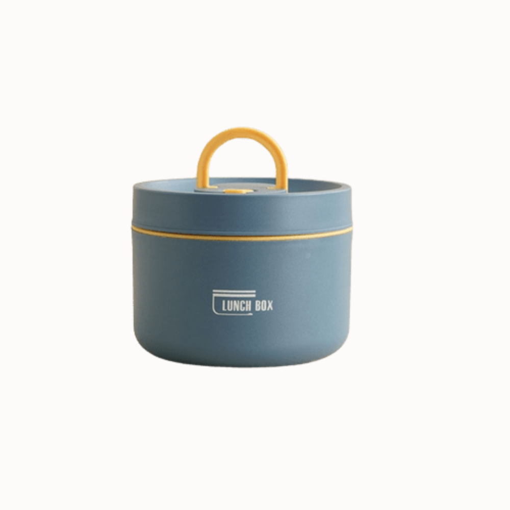 Thermal food storage solution for hot lunches and meal prep, with leak-resistant lid.