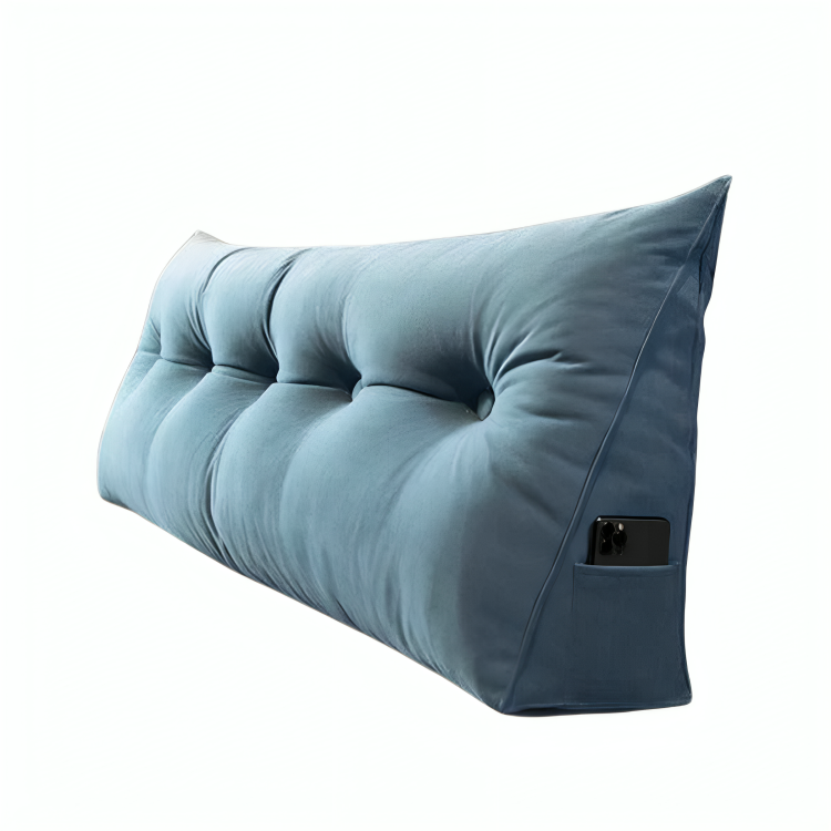 DreamSlope Headboard Pillow for ultimate bedside comfort, ergonomic back support, and stylish bedroom decor.