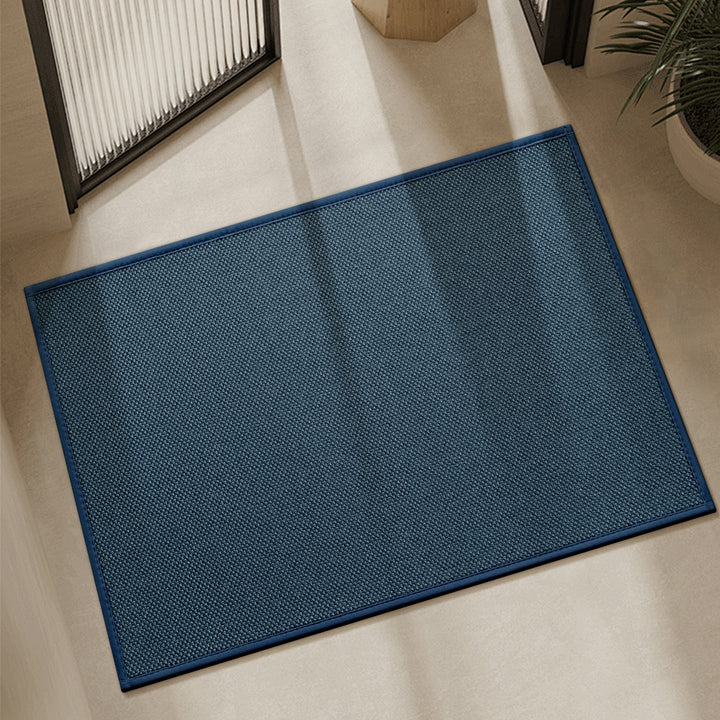 Durable anti-slip entrance mat for home and office entryways. Heavy-duty floor mat effectively traps dirt.