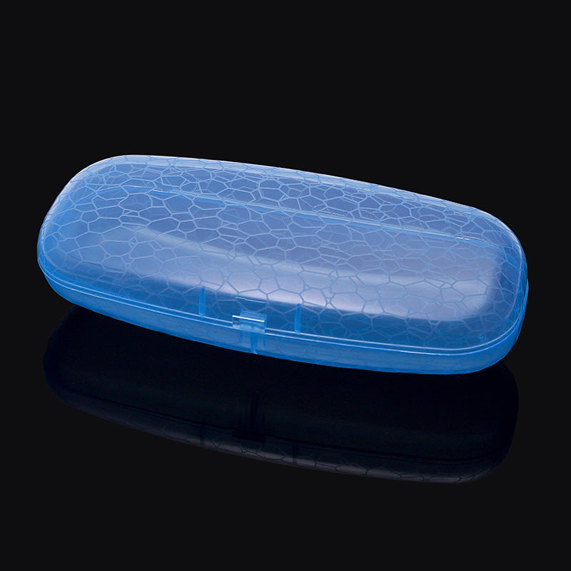 Durable black unisex protective eyewear case for glasses & sunglasses, ideal for travel storage and everyday use.