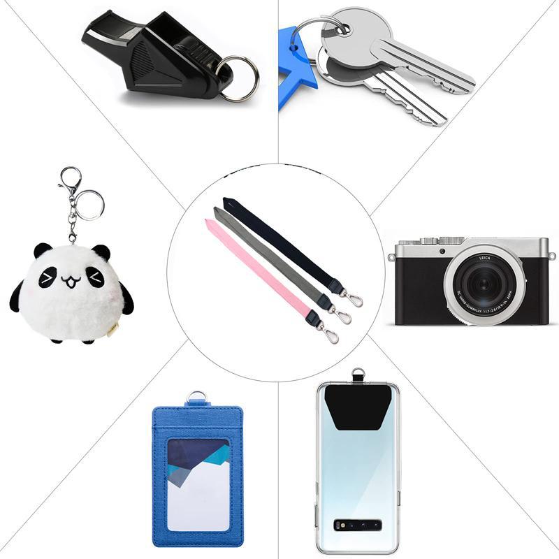 Secure fabric lanyard for ID badges, access cards, and keys. Great for work, events, or daily use. Durable.