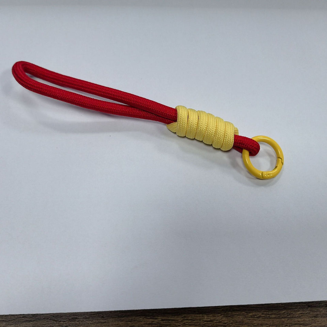 Heavy-duty key clip, robust construction for secure daily organization.