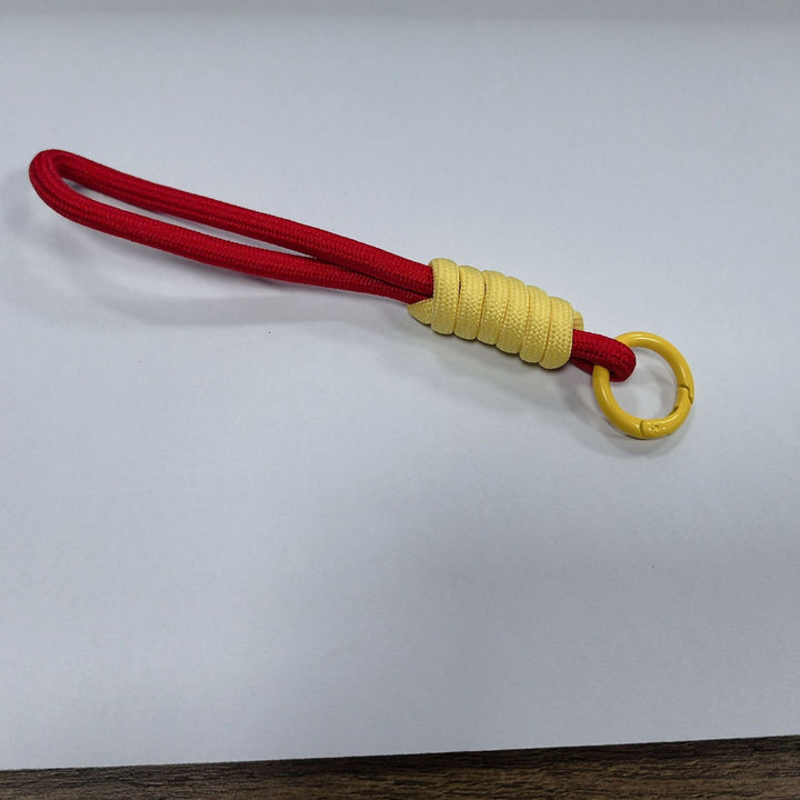 Heavy-duty key clip, robust construction for secure daily organization.