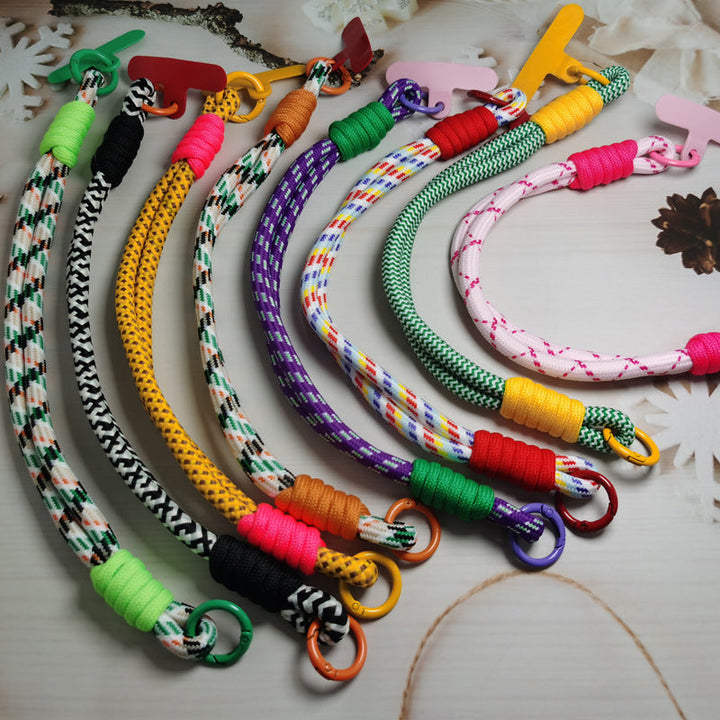 Durable multi-use climbing safety rope, essential outdoor gear for mountaineering & rappelling.